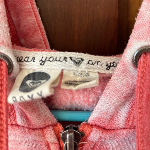 Roxy zip up hooded sweatshirt - Picture 2 of 6